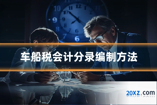 车船税会计分录编制方法