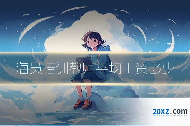 海员培训教师平均工资多少