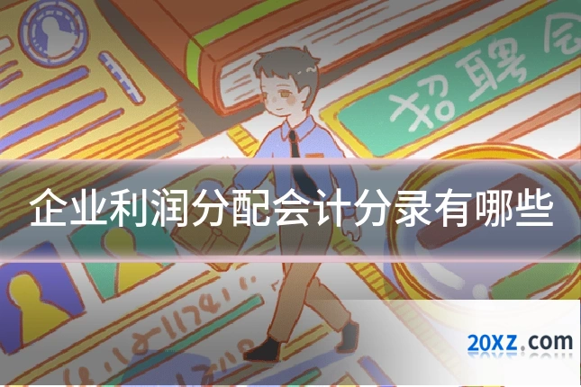 企业利润分配会计分录有哪些