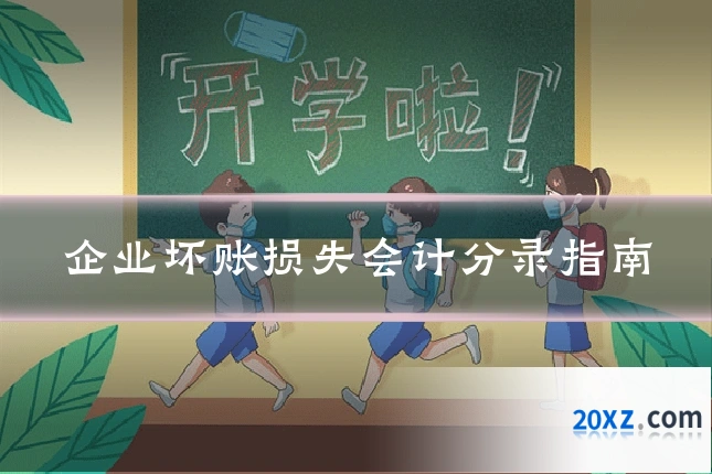企业坏账损失会计分录指南