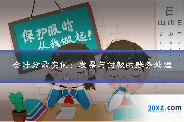 会计分录实例:发票与付款的账务处理