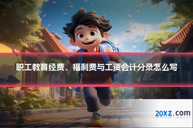 职工教育经费、福利费与工资会计分录怎么写