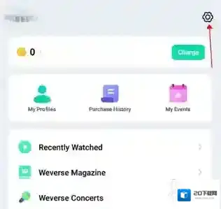 weverse语言设置