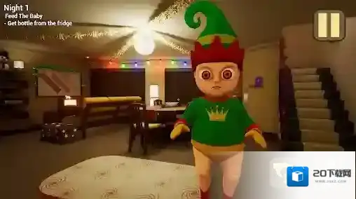 黄衣宝宝小心