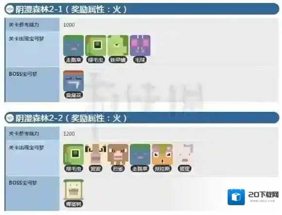 宝可梦探险寻宝阴湿森林boss战技巧 阴湿森林全关卡技巧