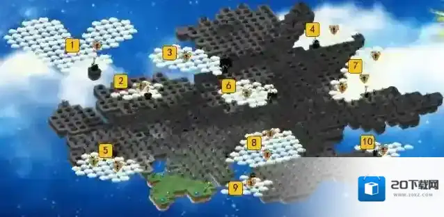 萌翻天消消乐地图