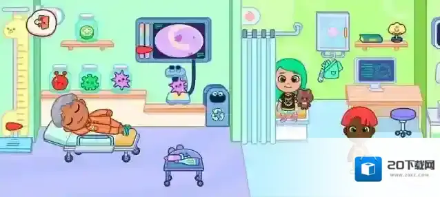 汤姆猫小镇医院场景