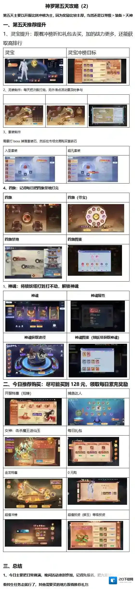 『新手攻略5』《神罗仙域》第五天怎么玩？下