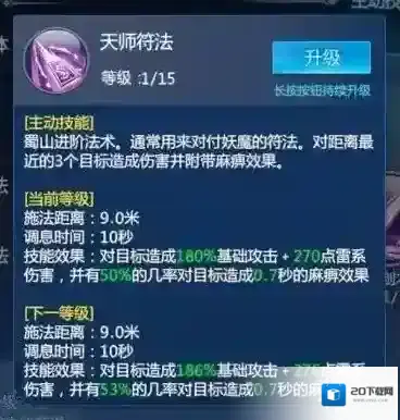 仙剑奇侠传四技能