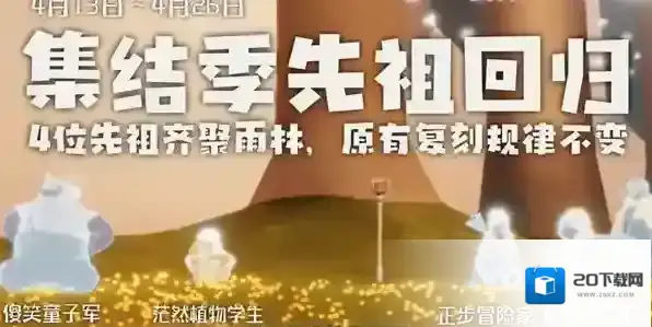 光遇4.13复刻先祖兑换图一览