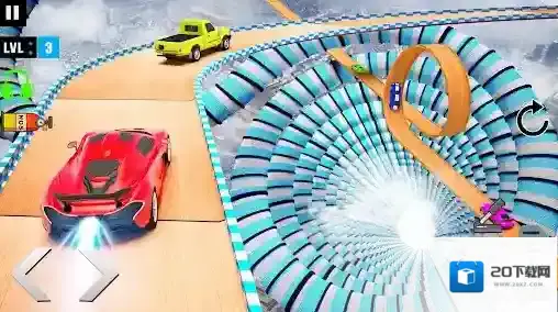 超级坡道汽车特技坡道