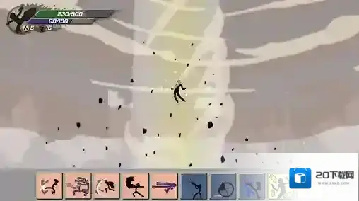 暴怒火柴人技能