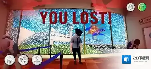 机场安检员做出