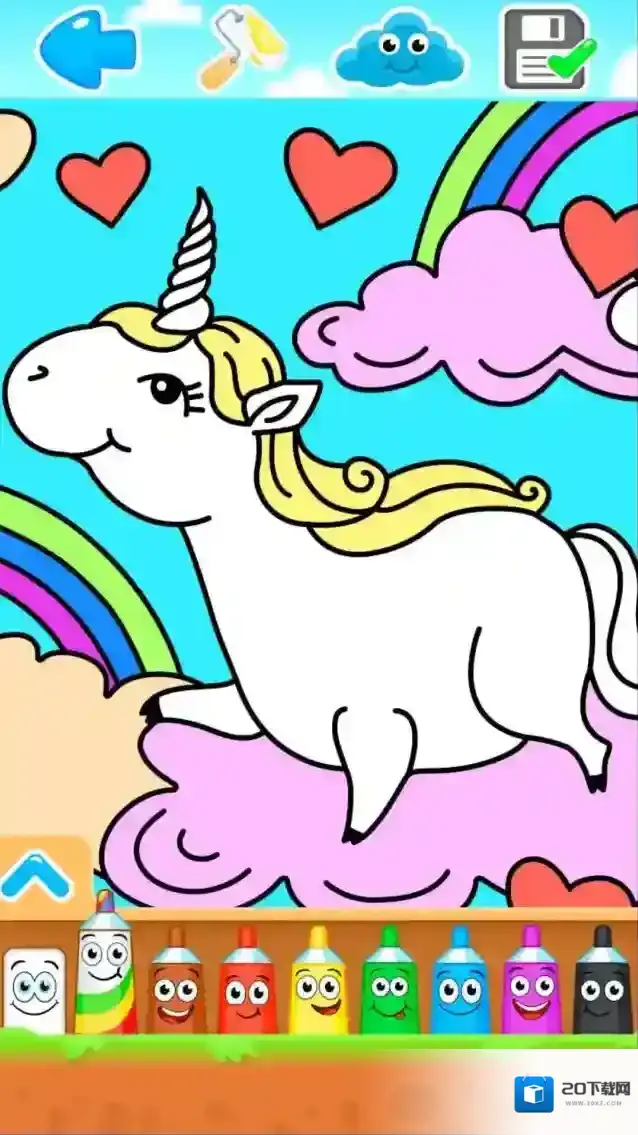 小公主画画世界颜色