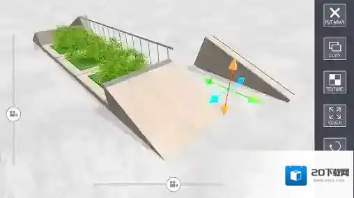 小轮车空间摇杆