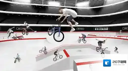 小轮车空间骑行