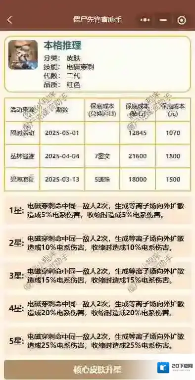 向僵尸开炮电皮