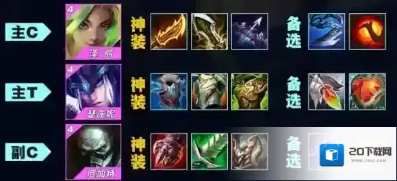 金铲铲之战s9阵容大全-金铲铲之战s9回归阵容汇总