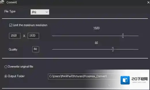 《图片工厂》格式转换规则说明