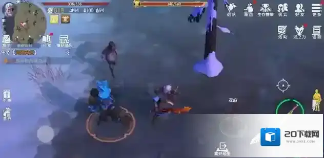 冰原守卫者寒霜剑士领主怎么打