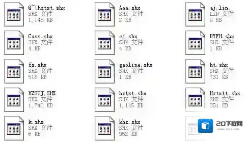 AutoCAD常用线型字体合集字体文件