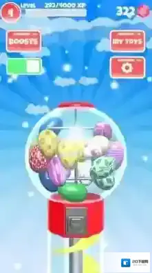 儿童扭蛋机收集