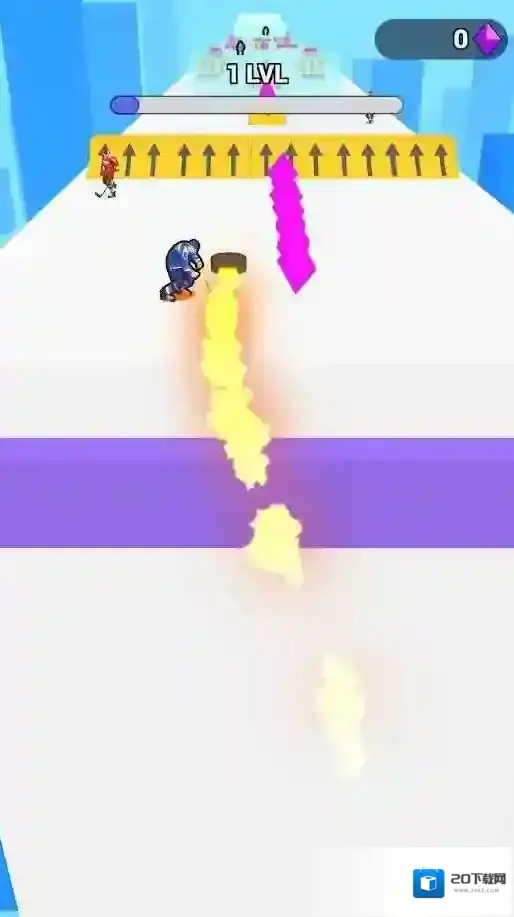 屋顶曲棍球射门