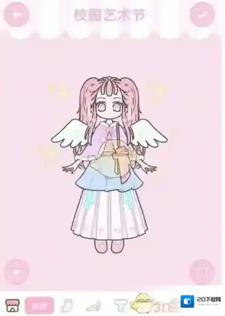 《装扮少女》剧情模式第一章–1-8校园艺术节攻略