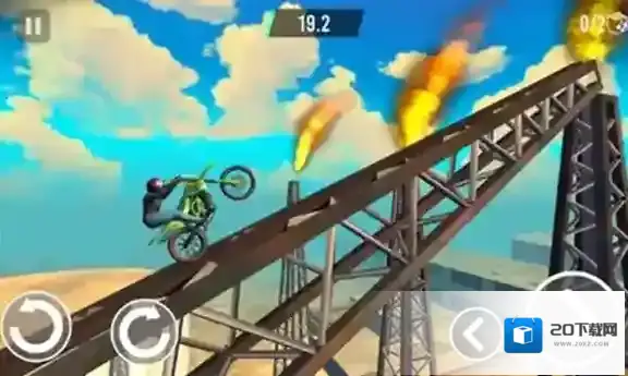 极限特技摩托车特技摩托车