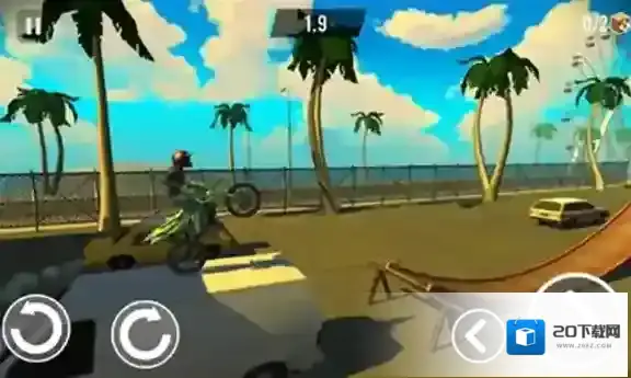 极限特技摩托车玩家
