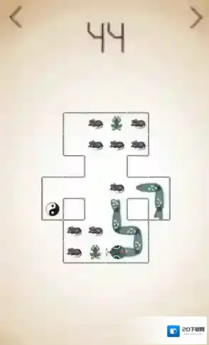 蛇它虫第44关怎么过 第44关通关方法