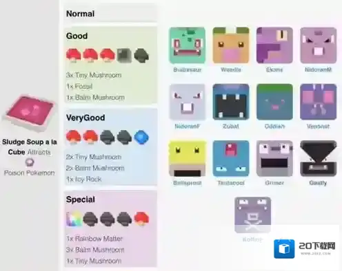 宝可梦大探险耿鬼食谱配方 宝可梦大探险耿鬼必出食谱是什么？