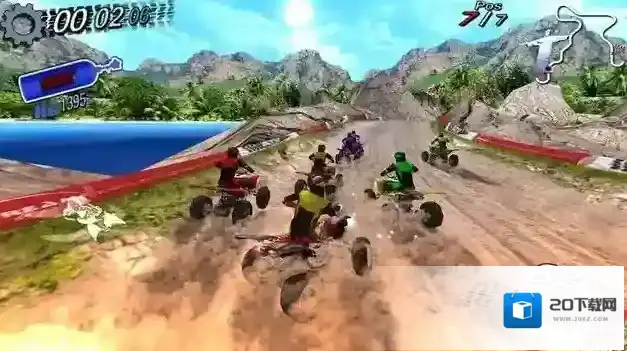 山地越野车竞赛地形