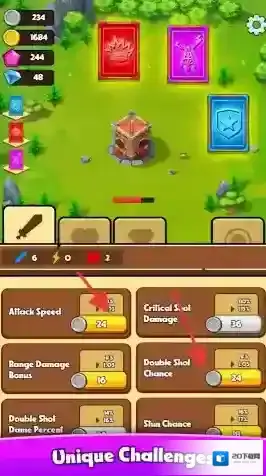 闲置塔防御卡牌