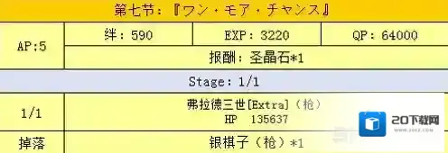 fgo万圣节二期复刻第七节配置介绍 第七节掉落介绍