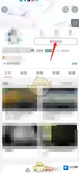 哔哩哔哩的我