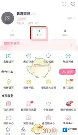 哔哩哔哩已关注