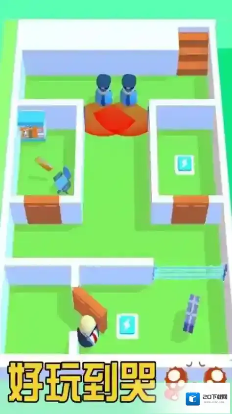 双人迷宫躺平谜题