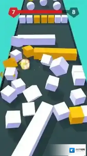 颜色冲撞球球3D球体