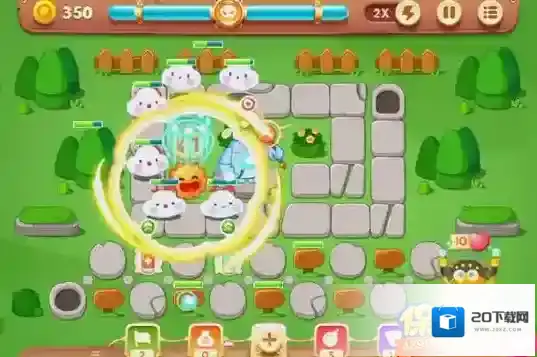 保卫萝卜3第50关怎么过