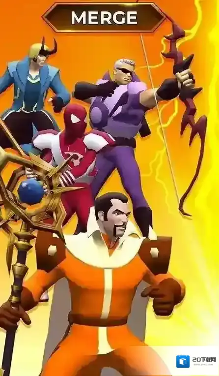 合并大师超级英雄之战英雄
