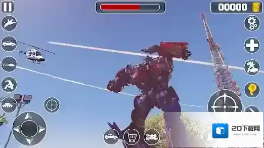 汽车人变形金刚战斗机甲