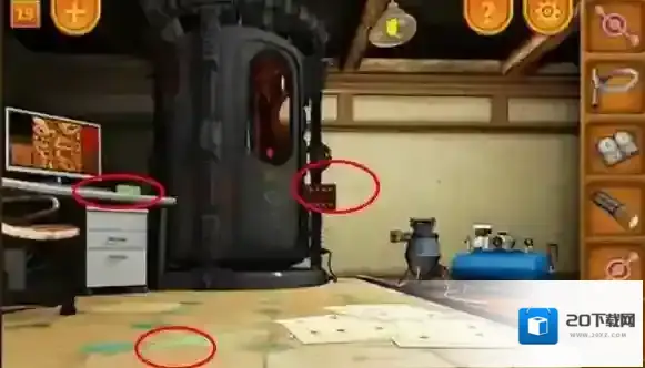 密室逃脱20使用提示按正确的顺序按按钮