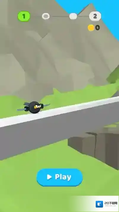 攀登的忍者岩壁