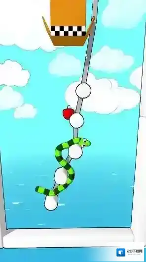 弯曲的蛇游戏