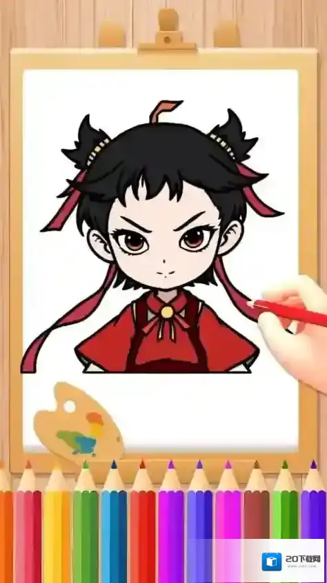 萌宝艺术家模板