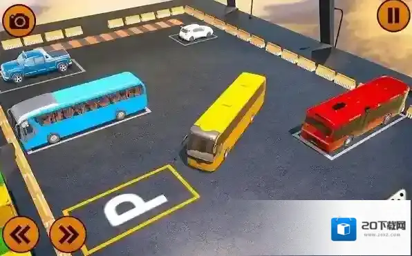 重型客车停车场模拟器驾驶