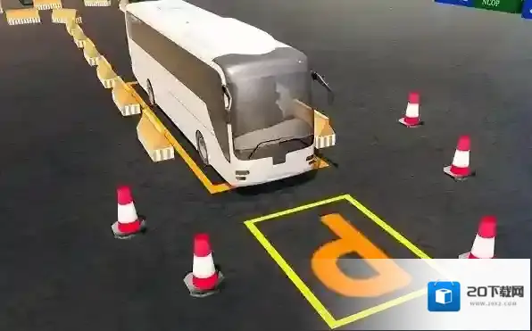 重型客车停车场模拟器客车