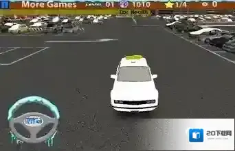 狂热雪天停车停车